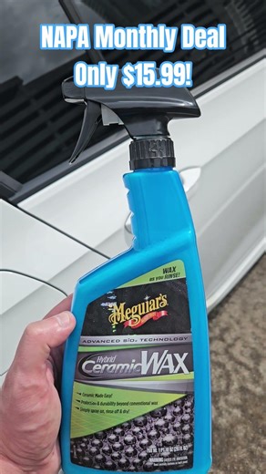 Meguiars Hybrid Ceramic Wax on sale! #autodetailing #carcare #cardetailing