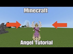 How To Build An Angel Statue In Minecraft