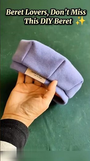 Super easy to sew beret| How to make a beret in simple steps #hat #sewing #sewingtechniques #shorts