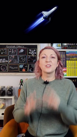 ‘Spin Da Drum!’ Acceleration might be the most accurate way to recreate the effects of gravity, but rotation is the next best thing and the only realistic method we could use today. All that matters is we stop our bones from dissolving...see episode 2 😬 This is The Physics of Artificial Gravity, episode 7: Rotation and the Coriolis Effect #stem #popculturescientist #artificialgravity #centrifuge #space | Abigail James