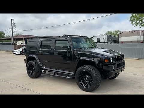 2009 Hummer H2 SUV Luxury with complete Black-Ops Package 41k miles.