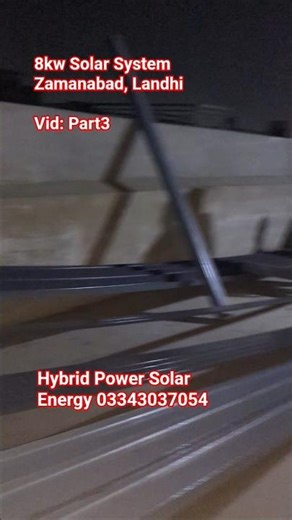 8kw #Solarsystem with 8kw #solaxinverter 5kw #solaxbattery & 9kw #longisolar #himox10 zamanabad
