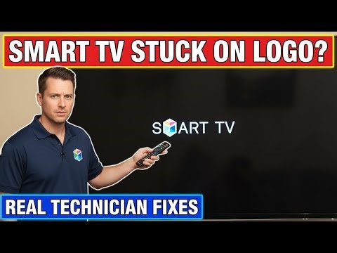 Smart TV Stuck on Logo? 5 REAL Fixes Technicians Use! (Do This Before Repair)