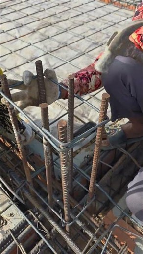install rebar column #shorts #shortsfeed