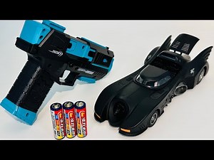 Batman Alloy Spray Car Unboxing & Review | Infrared Wall-Climbing RC & Mini RC Cars Immersive Fun!