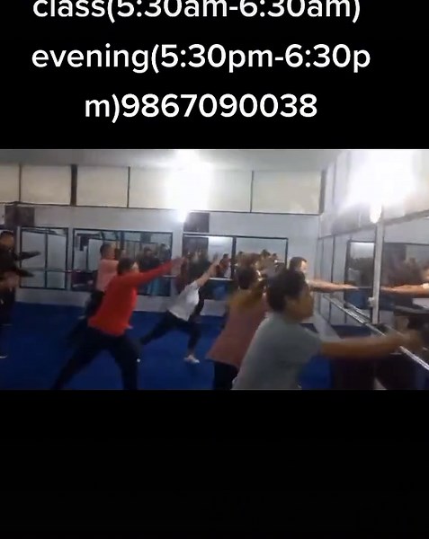 paradise fitness club Aerobic class start(5:30am - 6:30am) and evening (5:30pm-6:30pm)