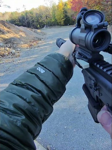 Rare Breed FRT on Meta Ray-Ban Gen 2 glasses. AR15 with Yankee Hill Phantom suppressor