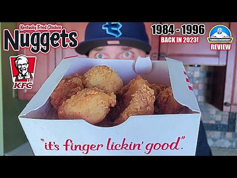KFC® Kentucky Fried Chicken Nuggets Review! 🐔🤩 | BEST Nuggets in Fast Food? | theendorsement