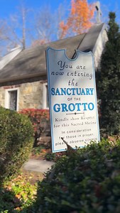 Have you been to the French replica of the Grotto of Lourdes in Emmitsburg, Maryland? Comment down below if you have! | National Shrine Grotto of Our Lady of Lourdes