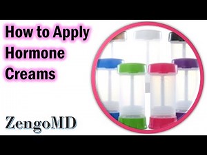 How to Apply Bioidentical Hormone Creams -- ZengoMD