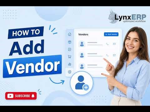 Adding a Vendor