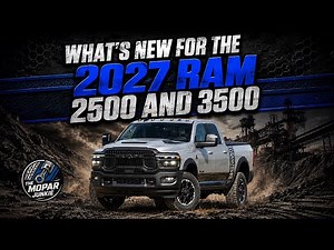 What’s New For The 2027 Ram 2500 And 3500