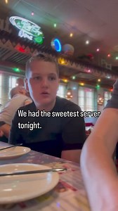To all the servers out there who make special needs people feel loved in a restaurant, you have my heart. My late uncle had severe cerebral palsy and eating out was so hard for him because people couldn’t understand him when he ordered and he was very messy when he ate. It embarrassed him. There were only certain restaurants he would go to because they treated him like a king and knew exactly what he wanted. That’s how my son was treated tonight and it reminded me of those amazing restaurant own