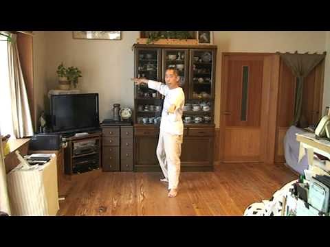 秋田音頭の踊り方（１，２，３番通して）前向き