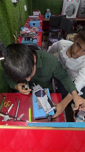 Edge Display Glass Change | Edge Display Broken Front Glass Restoration #shorts