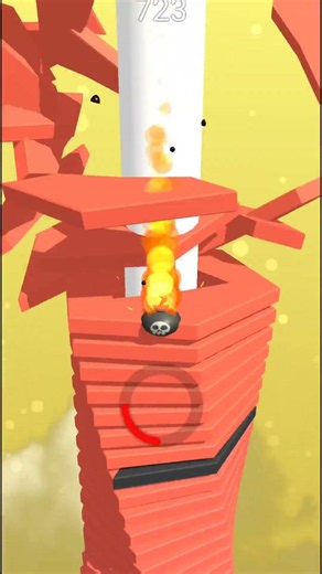 Helix Jump Bomb Ball Gameplay | Satisfying Tower Smash