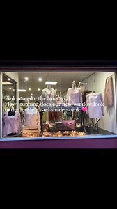 Ruby Rose have a new window to add some cheer to the lane. The pretty shade of pastel pink is so pretty and lovely for the Spring and Summer time. Let’s start thinking about nice warmer days and holiday sun the sun. ❤️ | Ruby Rose Clothing Boutique