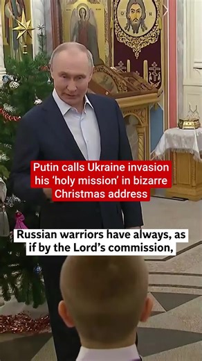 Putin's Christmas Service: A Call for Unity and Support