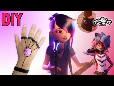 DIY Juleka NEW Camouflage Tiger Miraculous Ladybug Season 6/Purple Tigresse Panjas Bracelet Tutorial