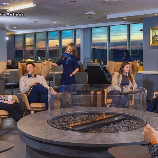 Explore the Freshly Renovated Alaska Airlines Lounge in Anchorage