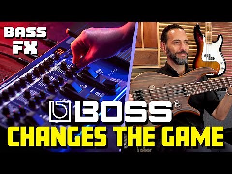 BOSS CHANGES THE GAME! NEW ME-90B BASS FX