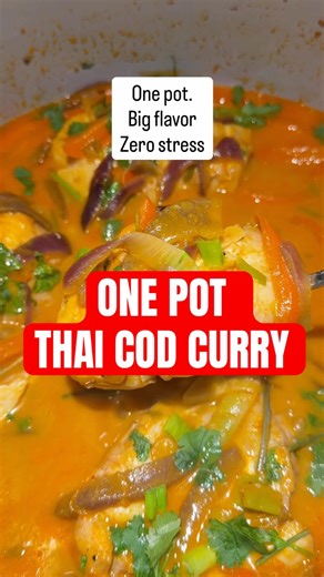 One-Pot Thai Curry Cod | Easy Weeknight Dinner Recipe by ‪@chophappy‬