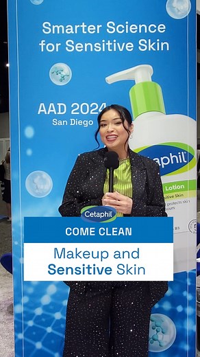 ✔️Cetaphil Daily Oil Free Facial Moisturizer SPF 35 to achieve the perfect makeup base.​ ✔️ Cetaphil Hydrating Foaming Cream Cleanser to effortlessly remove a full face of glam.​ ✔️ Sensitive skin approved.​ What more can our makeup besties ask for? 💙💚💅🏻​ @skinyoureinblog @Dr. Dustin Portela, Dermatologist @glamzilla #RealSkinTalk #Cetaphil #Makeup ​#WeDoSkinYouDoYou #SensitiveSkin | Cetaphil