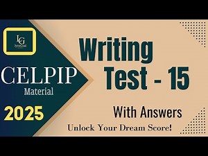 Celpip Writing Task - 15 | 2025 | Sample Test with Answers
