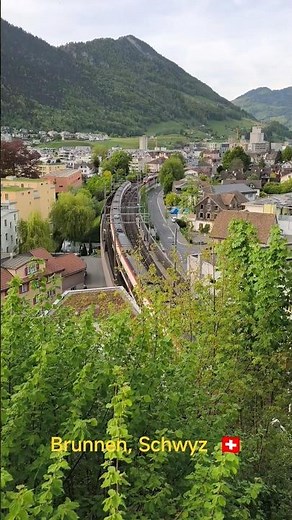 One train🚝 Two countries.From Zurich to Milan via Brunnen🇨🇭🇮🇹#Switzerland #Italy #ZurichToMilan