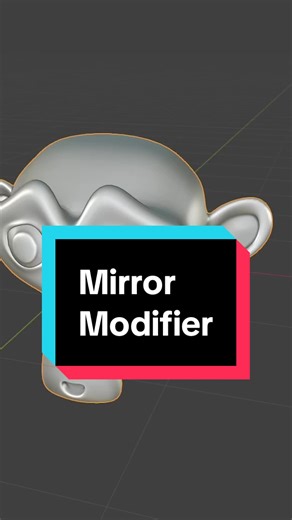 Speed Up Your Workflow with Blender's Mirror Modifier