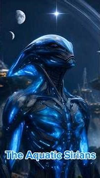 The Aquatic Sirians alien race #fyp #viral #scifi #trending #alien #foryou #shorts #animation
