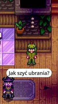 How to sew clothes in Stardew Valley?