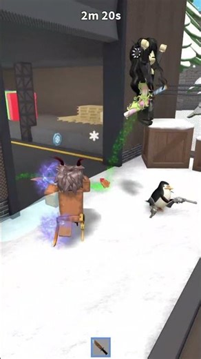 Christmas ASMR Murd Round x Electric Effect #roblox #mm2 #funny #trending