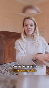 Crafting Cushions in the Chateau: DIY with Vintage Prints! #diy #cushion #vintage #print #fabric #sewing #chateau #chateaulife #france #renovation | How to Renovate a Chateau