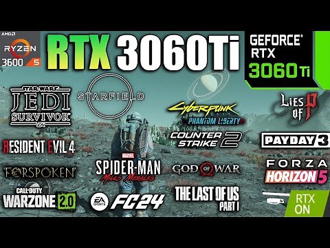 RTX 3060 Ti + RYZEN 5 3600 | 14 GAMES at 1080p