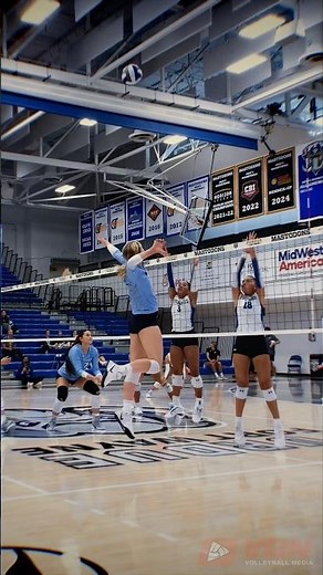 Columbia Volleyball Just Kept ATTACKING 😳🏐