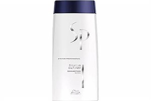 Wella SP Silver Blond Shampoo, 250 ml (1er Pack) Weiß-Blau