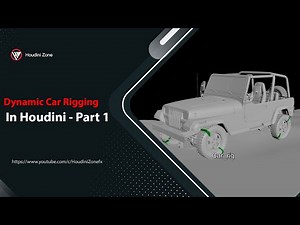 Car Rigging and Simulation Inside Houdini | Houdini FX | Hip File Included |