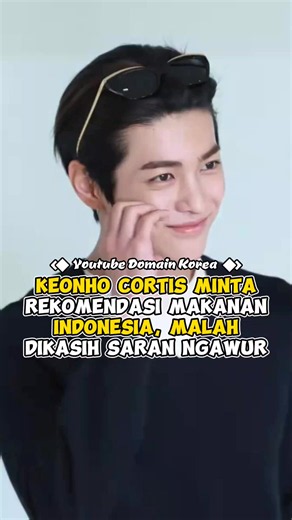 Keonho CORTIS minta rekomendasi makanan Indonesia, malah dikasih saran ngawur #kpop #shorts