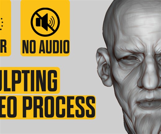 ArtStation - 1 Hour Sculpting a Head Without Reference - Sculpt Video Process | Tutorials