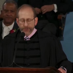 At the Harvard Graduation Ceremony on May 29, 2025, Harvard President Alan M. Garber received a standing ovation after taking a subtle shot at President Trump. “To the Class of 2025—from down the street, across the country, and around the world. Around the world! Just as it should be!” https://people.com/harvard-university-president-standing-ovation-trump-dig-11744860 | David Earl Williams III