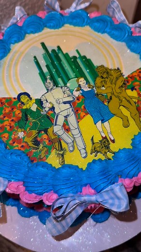 I'm so proud of this Wizard of Oz theme cake I personally decorated for a good friend of mine! Happy Birthday Aaron even if your birthday is gone! You deserve it! Wizard of Oz cake! #wizardofoz #cakedecorating #cake #viral #fyp | Cakes by Andrae