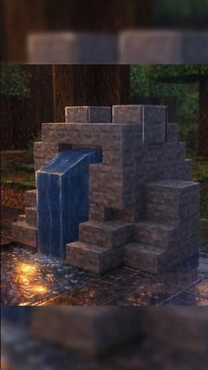 🐸⛲Minecraft frog fountain tutorial ⛏️⛲