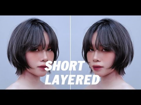 How to cut a Perfect Short Layered | Professional Short Layers HairCut Tutorial Step-by-Step