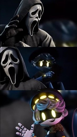 Billy is no longer bigoted #ghostface #scream #serialdesignationn #murderdrones #meme #shorts