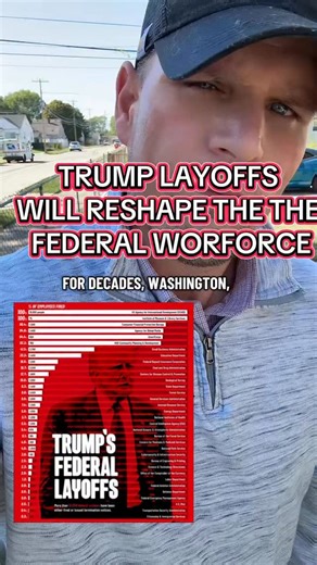 TRUMP LAYOFFS WILL RESTRUCTURE THE FEDERAL GOVERNMENT FOR THE BETTER. #layoffs #restructure #trump #maga #fyp #virals #usa #trending #makeamericagreatagain #breakingnews #viralpost❤️ #viral | Dennis Doan Jr.