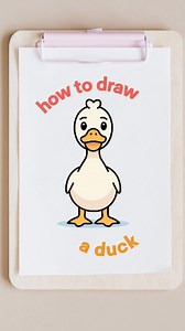 7K views · 50 reactions | duck drawing tutorial #howtodraw #Drawing #cutedrawing #easydrawing | Whizk ART | Facebook