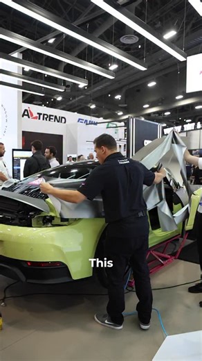 Vinyl wrap walked so SHIFT could run. Durable. Paint–like. Protective. The new era starts now. | Ceramic Pro Americas