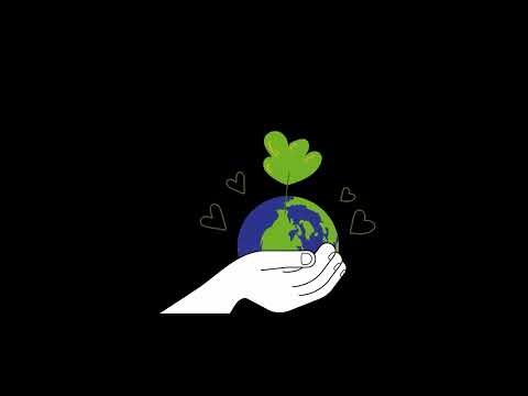 World Environment Day Animation | Illustrated Black Screen Clip