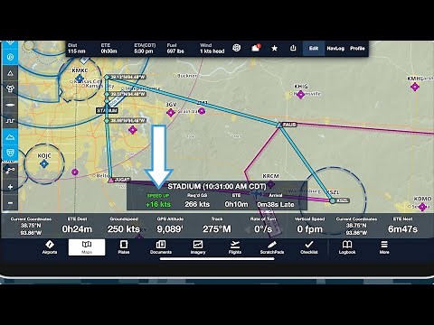 ForeFlight MFB One: Time on Target